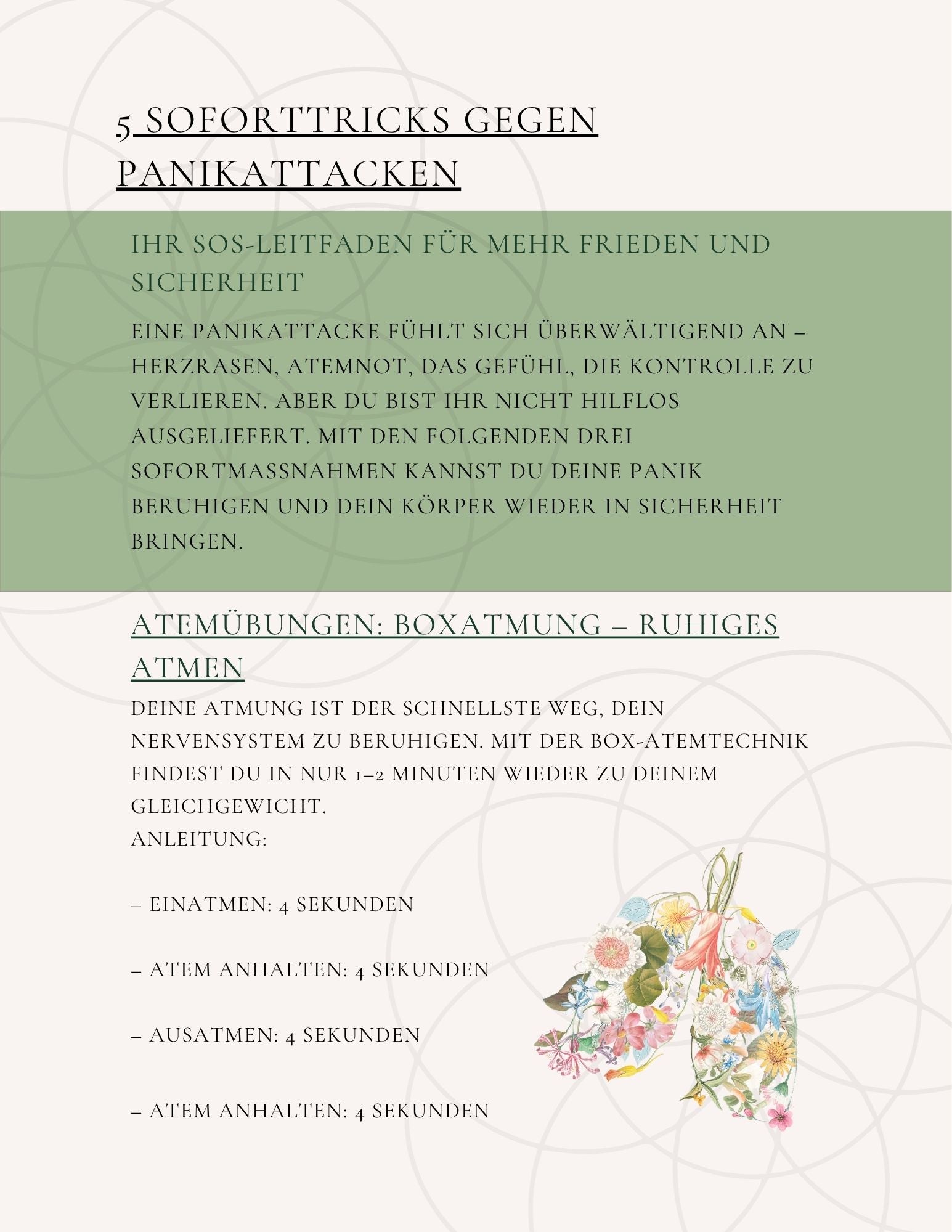 NoPanicCoach Arbeitsbuch Kompakt – Deutsche Version